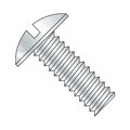 Newport Fasteners 5/16"-18 x 3/4 in Slotted Truss Machine Screw, Zinc Plated Steel, 25 PK 703457-25